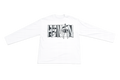 HVMAN EYEZ LONGSLEEVE WHT PODpartner