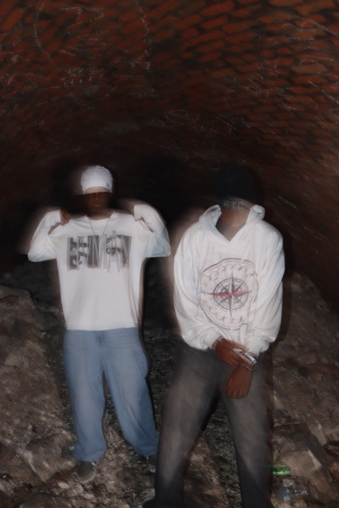HVMAN EYEZ LONGSLEEVE WHT PODpartner